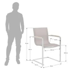 OUTLIV. Rimini Gartenmöbelset 5-tlg. Mit Tisch 160x90 Cm Taupe/Zement -Outliv outliv parla gartenmoebelset 5 tlg mit tisch 160x90 cm 1422611 15