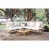 OUTLIV. Phoenix Ecklounge Akazie/Olefin Teak-Look