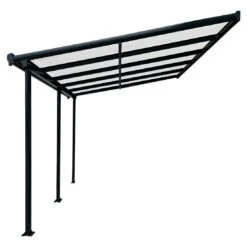 OUTLIV. Patio Terrassenüberdachung 312x255cm Aluminium Anthrazit