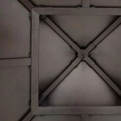 OUTLIV. Pavillon 335x335 Cm Zedernholz/Stahl Braun -Outliv outliv pavillon 335x335 cm zedernholz stahl 1422226 4