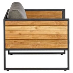 OUTLIV. Rhodos Loungeset 4-tlg. Aluminium/Teak/Olefin Anthrazit/Natur 6 OUTLIV. Rhodos Loungeset 4-tlg. Aluminium/Teak/Olefin Anthrazit/Natur -Outliv outliv rhodos sofagruppe 4 tlg aluminium teak olefin 1431719 7