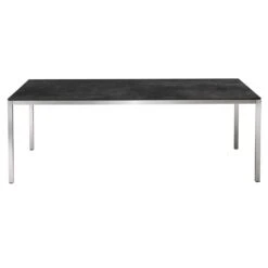 OUTLIV. Rimini Gartenmöbelset 5-tlg. Mit Tisch 140x80 Cm Schwarz/Concrete -Outliv outliv rimini gartenmoebelset 5 tlg mit tisch 140x80 cm 1441883 3