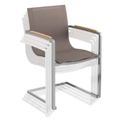 OUTLIV. Rimini Gartenmöbelset 7-tlg. Mit Tisch 220x100 Cm Taupe/Zement Dunkel -Outliv outliv rimini gartenmoebelset 7 tlg mit tisch 220x100 cm 1423491 9