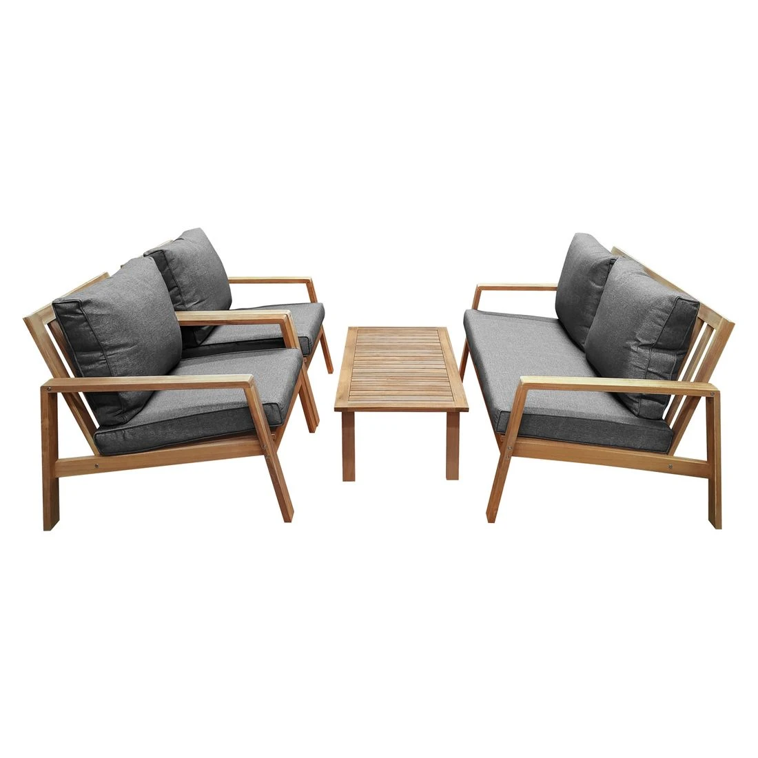 OUTLIV. Rosa Loungeset 4-tlg. Akazie/Spun-Polyester Natur/Anthrazit OUTLIV. Rosa Loungeset 4-tlg. Akazie/Spun-Polyester Natur/Anthrazit -Outliv outliv rosa sofagruppe 4 tlg akazie spun polyester 1366797 3