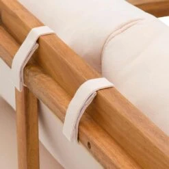 OUTLIV. Santa Cruz Gartensofa Akazie/Polyester Natur/Ecru -Outliv outliv santa cruz 2 sitzersofa akazie polyester 1338098 10