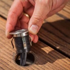 OUTLIV. Smart Light Starter-Set "3 Decklights Mit Transformator" Schwarz/Silber -Outliv outliv smart light decklight schwarz silber 1301952 6