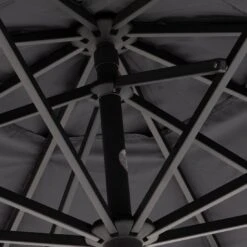 OUTLIV. Florenz Sonnenschirm Ø340cm Anthrazit -Outliv outliv sonnenschirm florenz alu teleskop o340 anthrazit 1281008 7