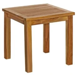 OUTLIV. Square Beistelltisch 50x50cm Teak Natur