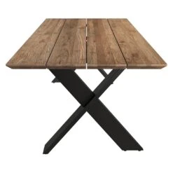 OUTLIV. Tilburg Gartentisch 200x100cm Anthrazit/Teak Recycelt -Outliv outliv tilburg gartentisch 200x100cm aluminium teak anthrazit teak recycelt 1177839 3 1