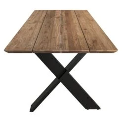 OUTLIV. Tilburg Gartentisch 240x100cm Aluminium/Teak Anthrazit/Teak Recycelt -Outliv outliv tilburg gartentisch 240x100cm aluminium teak anthrazit teak recycelt 1177872 3