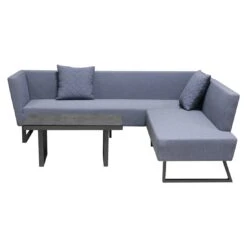 OUTLIV. By Detlef Steves Tonga Ecklounge 3-tlg. Aluminium/Sunbrella Anthrazit/Flanelle 3 OUTLIV. By Detlef Steves Tonga Ecklounge 3-tlg. Aluminium/Sunbrella Anthrazit/Flanelle -Outliv outliv tonga loungeecke 3 tlg aluminium sunbrella 1434139 4