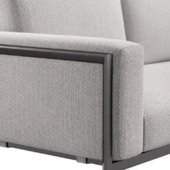 OUTLIV. Toskana Gartensofa Aluminium/Sunproof Anthrazit/Hellgrau -Outliv outliv toskana 2 sitzersofa aluminium sunproof 1423689 6