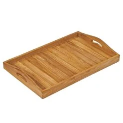OUTLIV. Tray Gartentisch 40x63cm Teak Natur -Outliv outliv tray gartentisch 40x63cm teak natur 1346997 4