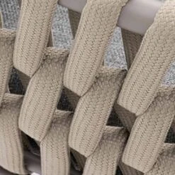 OUTLIV. Valencia Loungeset 4-tlg. Aluminium/Rope Anthrazit/Taupe -Outliv outliv valencia loungegruppe 4 tlg alu rope glas 1422281 11