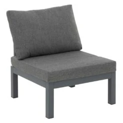 OUTLIV. Venedig Ecklounge 4-tlg. Aluminium/Akazie Anthrazit -Outliv outliv venedig ecklounge 4 tlg alu holz 1422270 10