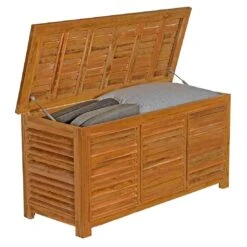 OUTLIV. Ventara Gartenbox 128x52x62cm Teak Natur -Outliv outliv ventara kissenbox 128x52x62cm teak natur 1347030 10