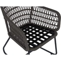 OUTLIV. Verona Gartenmöbel-Set 9-tlg. Mit Tisch 200x100cm Charcoal 10 OUTLIV. Verona Gartenmöbel-Set 9-tlg. Mit Tisch 200x100cm Charcoal -Outliv outliv verona diningset 9 tlg tisch 200x100cm aluminium teak recycelt 1407838 11