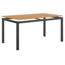 OUTLIV. Pamplona Gartenmöbelset 5-tlg. Tisch 160x90cm Anthrazit/Natur -Outliv pamplona gartenmoebelset 5 tlg mit gartentisch 160x90cm 1391140 3