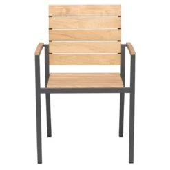 OUTLIV. Pamplona Gartenmöbelset 5-tlg. Tisch 160x90cm Anthrazit/Natur -Outliv pamplona gartenmoebelset 5 tlg mit gartentisch 160x90cm 1391140 4