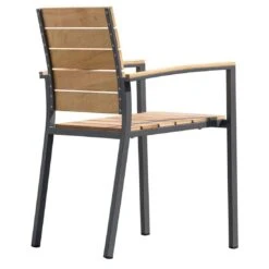 OUTLIV. Pamplona Gartenmöbelset 5-tlg. Tisch 160x90cm Anthrazit/Natur -Outliv pamplona gartenmoebelset 5 tlg mit gartentisch 160x90cm 1391140 6