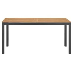 OUTLIV. Pamplona Gartenmöbelset 5-tlg. Tisch 160x90cm Anthrazit/Natur -Outliv pamplona gartenmoebelset 5 tlg mit gartentisch 160x90cm 1391140 7