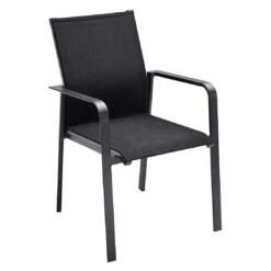 Solpuri Breeze Gartenmöbel-Set 7-tlg. Tisch 200x100cm Anthrazit/Coal -Outliv solpuri breeze gartenmoebel set 7 tlg tisch 200x100cm 1489403 4