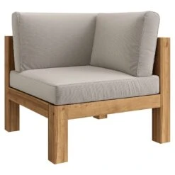 OUTLIV. Stockton Ecklounge 4-teilig Akazie/Polster Teaklook/Taupe 4 OUTLIV. Stockton Ecklounge 4-teilig Akazie/Polster Teaklook/Taupe -Outliv stockton loungeset 4tlg akazie natur taupe 5