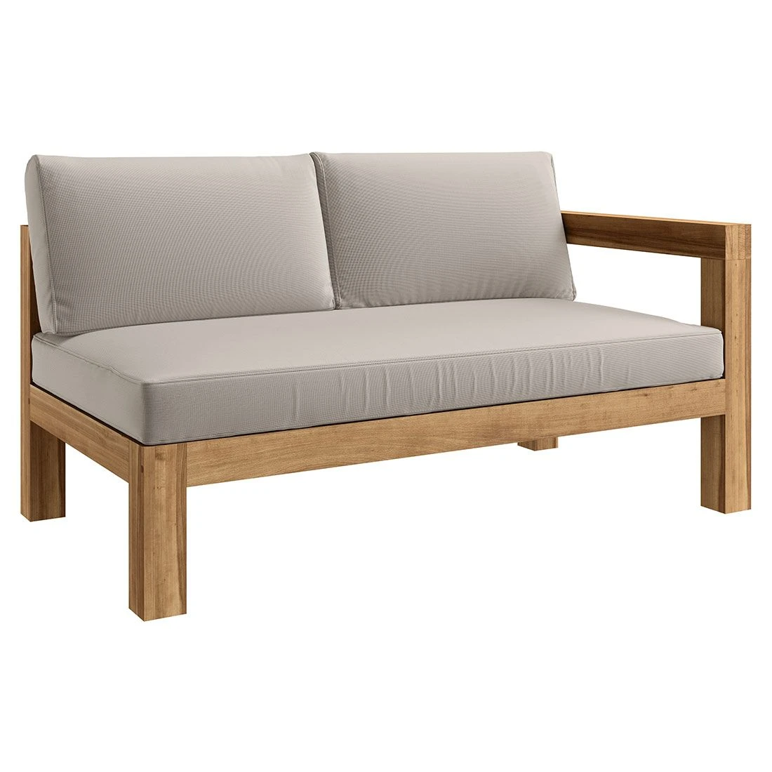 OUTLIV. Stockton Ecklounge 4-teilig Akazie/Polster Teaklook/Taupe OUTLIV. Stockton Ecklounge 4-teilig Akazie/Polster Teaklook/Taupe -Outliv stockton loungeset 4tlg akazie natur taupe 6