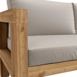 OUTLIV. Stockton Ecklounge 4-teilig Akazie/Polster Teaklook/Taupe 6 OUTLIV. Stockton Ecklounge 4-teilig Akazie/Polster Teaklook/Taupe -Outliv stockton loungeset 4tlg akazie natur taupe 7