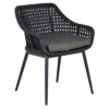 OUTLIV. Hudson Gartensessel Aluminium/Rope Charcoal/Anthrazit