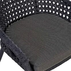 OUTLIV. Hudson Gartensessel Aluminium/Rope Charcoal/Anthrazit 3 OUTLIV. Hudson Gartensessel Aluminium/Rope Charcoal/Anthrazit -Outliv utliv kubo diningsessel aluminium rope 1347041 4